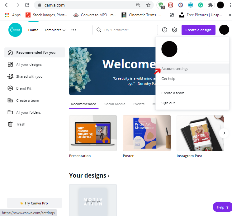How to Delete Canva Account Step by Step 2021